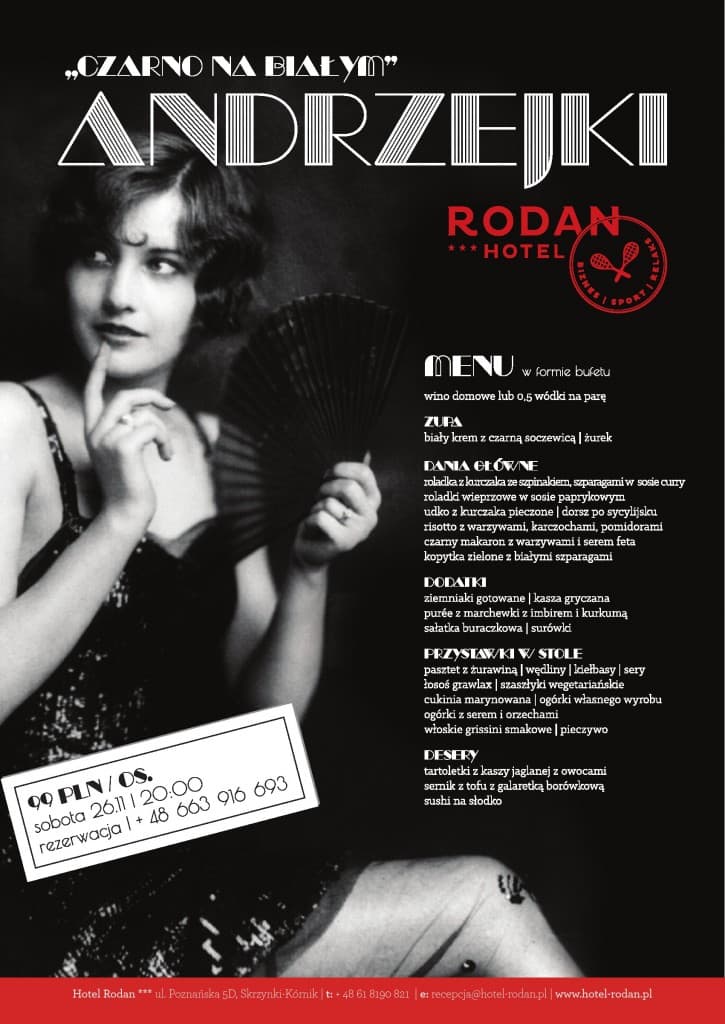 Hotel Rodan_ANDRZEJKI_Czarno na Białym_26.11.2016 r.