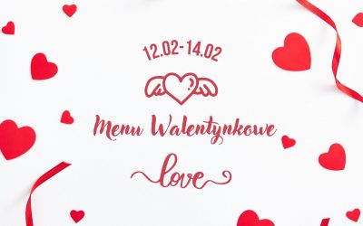 Menu walentynkowe /wkładka sezonowa/