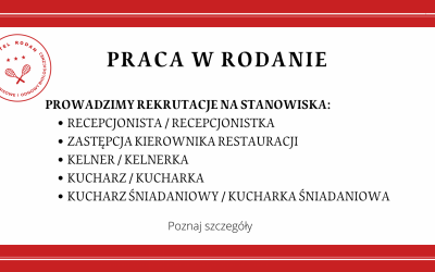 Oferty pracy w Hotelu Rodan
