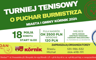 Turniej Tenisowy o Puchar Burmistrza Miasta i Gminy Kórnik 2024