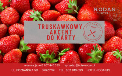 Truskawkowy akcent do naszej wiosennej karty