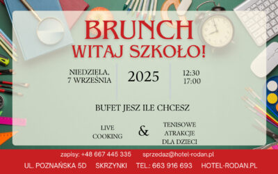Brunch WITAJ SZKOŁO 07.09.2025 r.